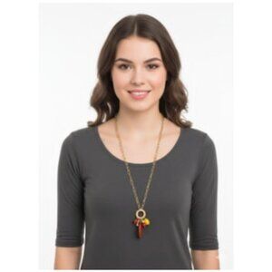 New York & Company Women's Womens Drop Pendant Necklace NWT